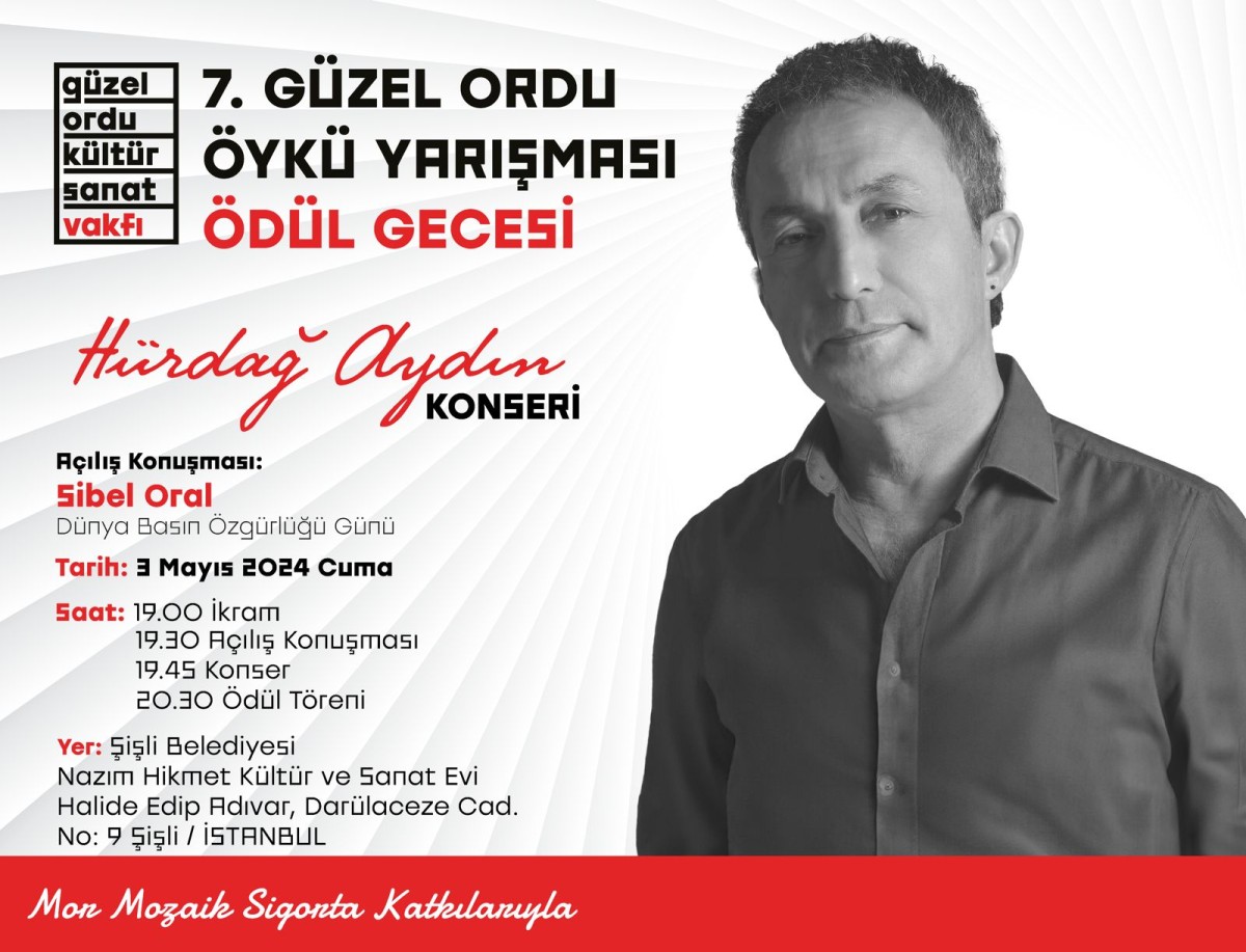 7. Güzel Ordu Öykü Yarışması Ödül Gecesi